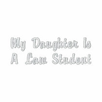 My Daughter IsA Law Student-Jogger Jacket embroidered shirts