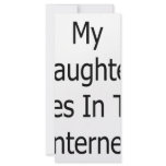 My Daughter Lives In The Internet Full Color Rack Card