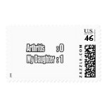 My Daughter's Beating Arthritis Postage