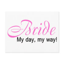 My Day My Way Post Card