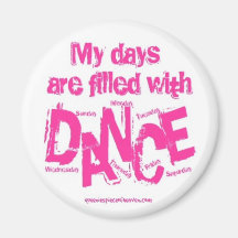 My days are filled with refrigerator magnets