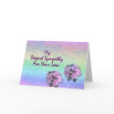 My Deepest Sympathy For Your Loss cards