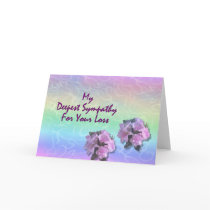 My Deepest Sympathy For Your Loss cards by TheStampStore My Deepest Sympathy For Your Loss cards