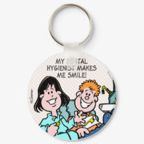 My Dental Hygienist keychains by Kasey_and_Company My Dental Hygienist keychains