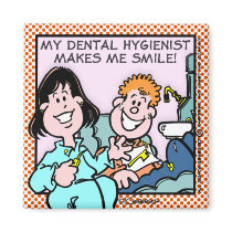 My Dental Hygienist magnets by Kasey_and_Company My Dental Hygienist magnets