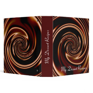 My Dessert Recipes Binder binder