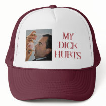 My Dick Hurts hats by nagasaki_fats My Dick Hurts hats
