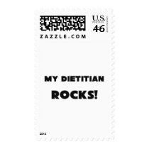 MY Dietitian ROCKS! postage