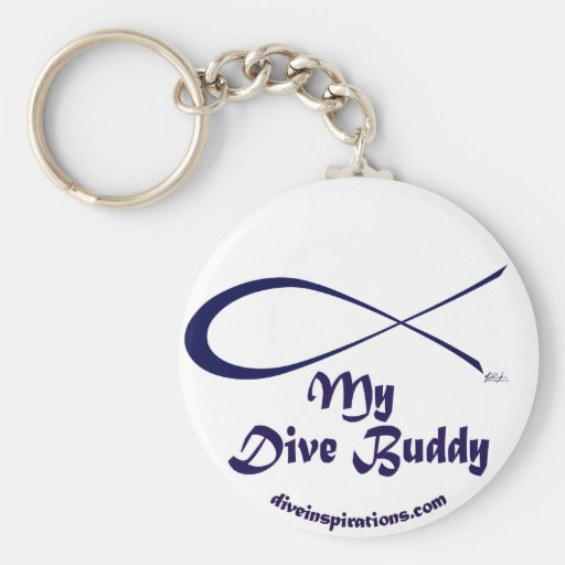 My Dive Buddy Keychain