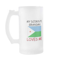 My Djibouti Grandma Loves Me mugs by flagshirt My Djibouti Grandma Loves Me mugs