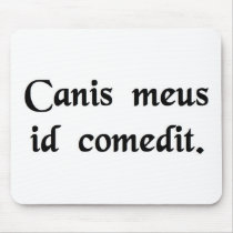 My dog ate it. mousepads