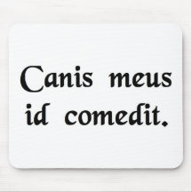 My dog ate it. mousepads