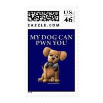 My Dog Can PWN You postage