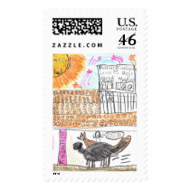 My Dog Jake Postage Stamps