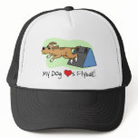 My Dog Loves Flyball Trucker Hat