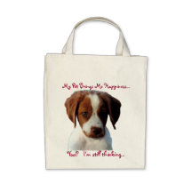 My Dog Makes Me Happy Bag