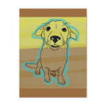 My Dog Onix (Blue) Postcard