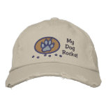 My Dog Rocks Embroidery on Hat Embroidered Hat