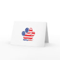 My Dog Votes USA Greeting Card