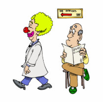 My Dr is a Clown Photo Sculpture