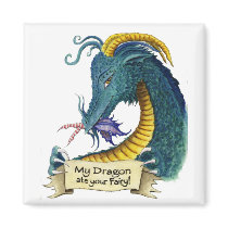 My Dragon Ate your Fairy! Refrigerator Magnets