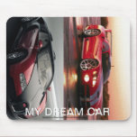 My Dream Car Mousepad by Mojisola A Gbadamosi mousepads