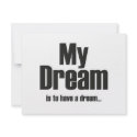 My dream invitations