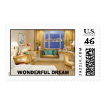 my dream place, WONDERFUL DREAM postage