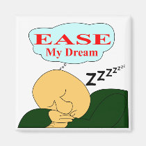 My Dream - Square Magnet magnets