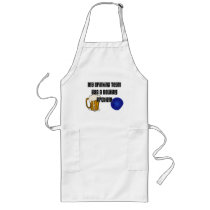 My Drinking Team Has A Bowling Problem Apron