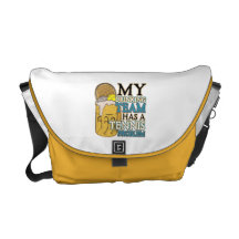 My Drinking Team has a Tennis Problem Messenger Bag