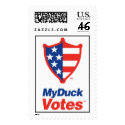 My Duck Votes USA Stamp by MyDogVotes My Duck Votes USA Stamp