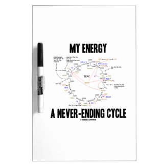 My Energy A Never-Ending Cycle (Krebs Cycle) Dry Erase Boards