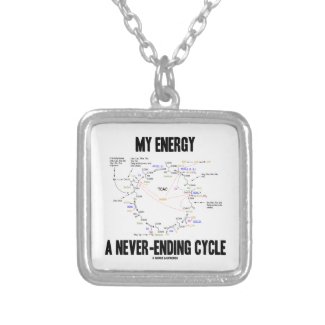 My Energy A Never-Ending Cycle (Krebs Cycle) Personalized Necklace