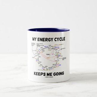 My Energy Cycle Keeps Me Going (Krebs Cycle) Coffee Mug