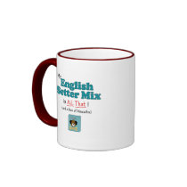 My English Setter Mix is All That! mugs by muttybuddy My English Setter Mix is All That! mugs