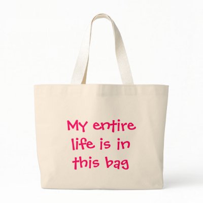 My entire life is in this bag by mikek92349