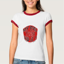 MY EVIL TWIN T SHIRT by worldofwoofs MY EVIL TWIN T SHIRT