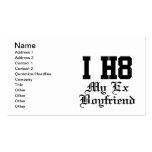 my exboyfriend business cards