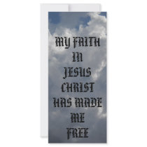 MY FAITH IN JESUS CHRIST rack cards