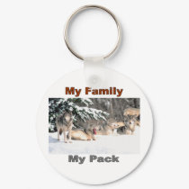 My family, My pack Line keychains by Solus101 My family, My pack Line keychains