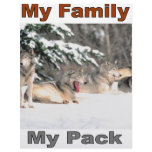 My family, My pack Line Letterhead Design