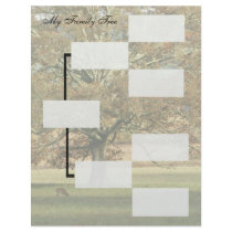 My Family Tree Letterhead Template