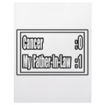 My Father-in-Law Beat Cancer (Scoreboard) Letterhead Design
