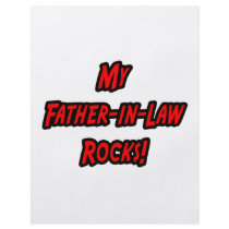 My Father-In-Law Rocks flyers by Father_In_Law_Shirts My Father-In-Law Rocks flyers