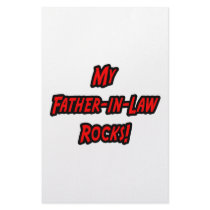 My Father-In-Law Rocks stationery