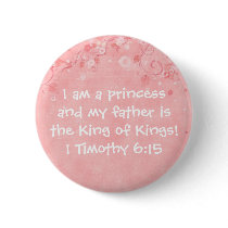 My father is King of King's Pinback Buttons