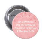 My father is King of King's Pinback Buttons