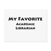 My Favorite Academic Librarian postcards