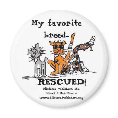 My favorite breed..., RESCUED! Magnet by slehmkuhl